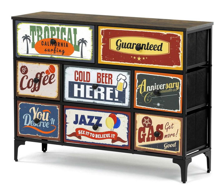 Komoda Alharacas 2 (černá)