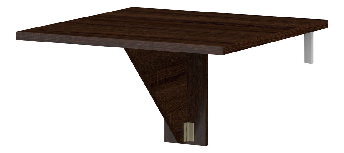 Rozkládací jídelní stůl Elston 7 (dub sonoma tmavý) (pro 2 osoby)