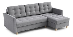 Rohová sedací souprava Divas (P) (šedá)