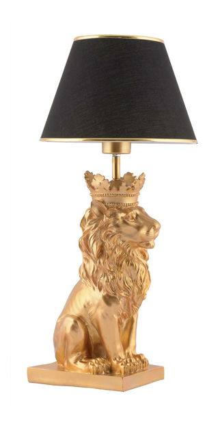 Stolní lampa Grandeleo 1 (černá + zlatá)