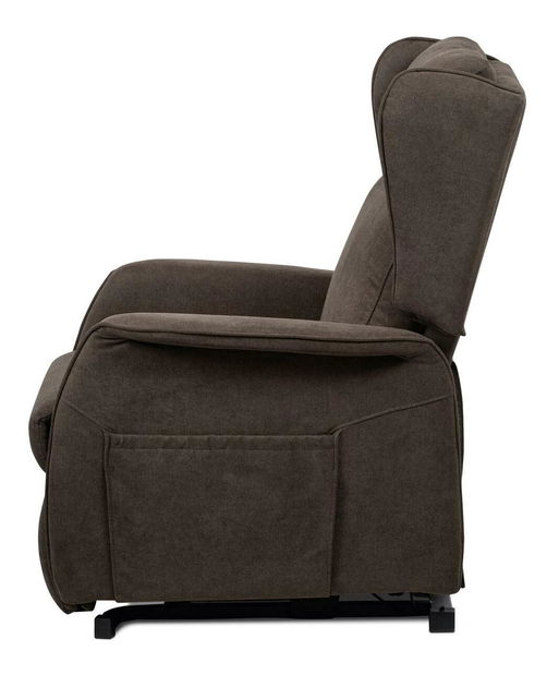 Polohovací křeslo Toman (hnědá)