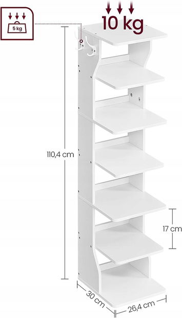 Botník Lento (bílá)