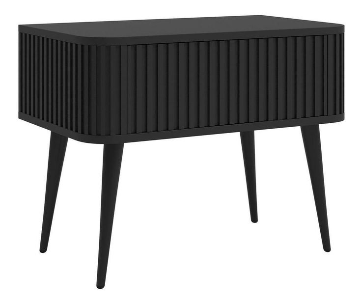 Noční stolek Oglio O1 (černá)