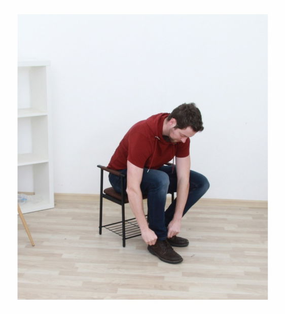 Taburetka Angelus (hnědá)