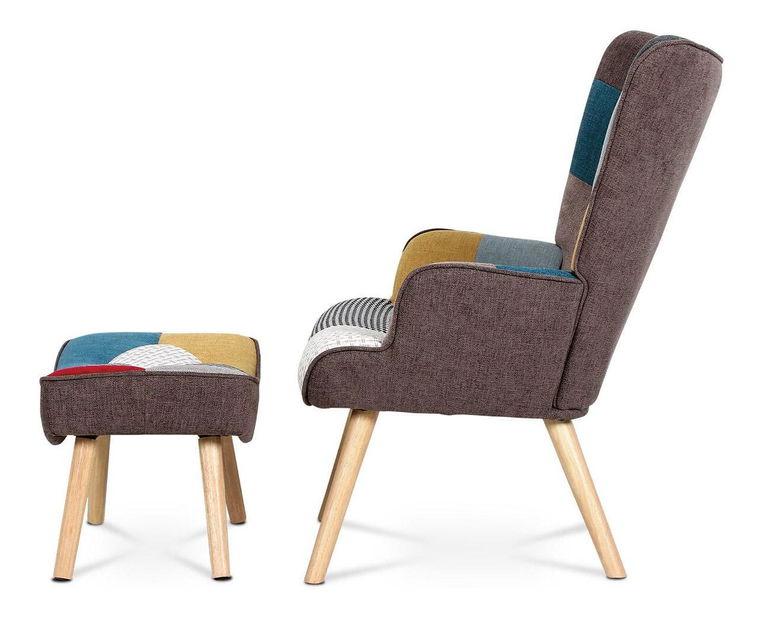 Křeslo s podnoží Armamentos (vícebarevné)