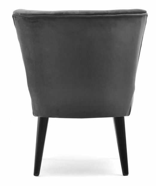 Relaxační křeslo Arginteno (šedá + černá)