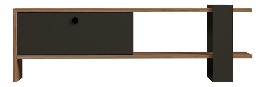 TV stolek/skříňka Dutudo (dub + antracit)