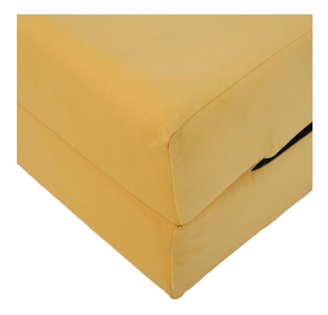 Rozkládací křeslo Plantearan (žlutá)