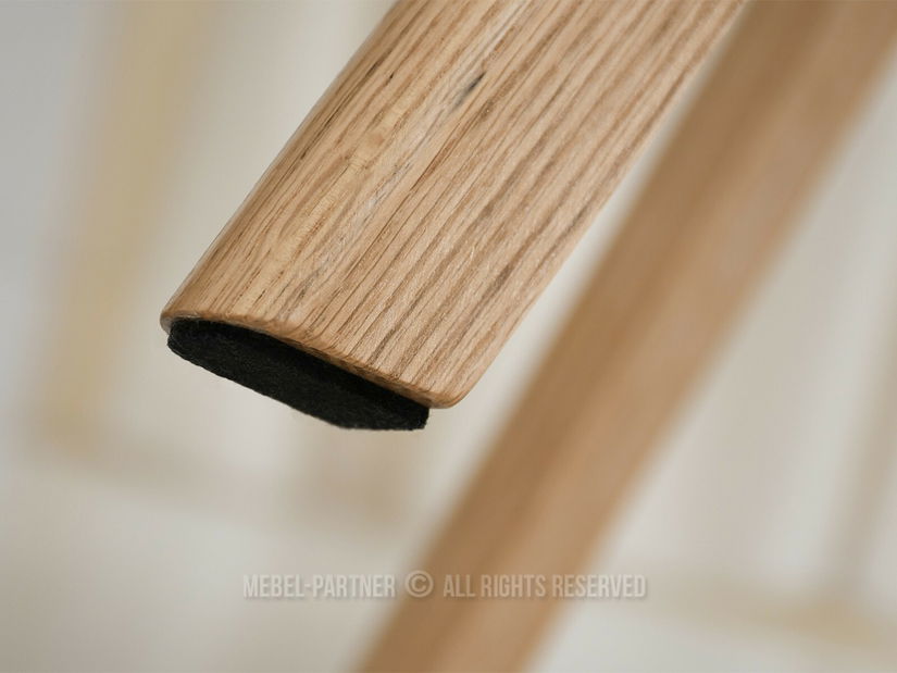 Jídelní židle Distorsion (grafitová + dub)