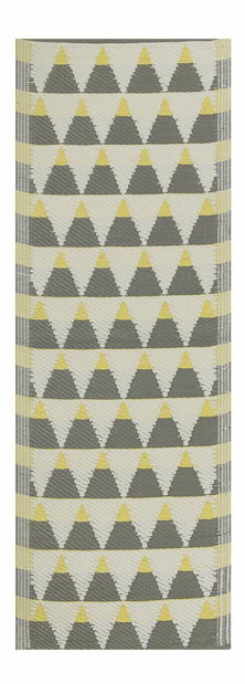 Koberec 60x105 cm HURSA (polypropylen) (šedá)