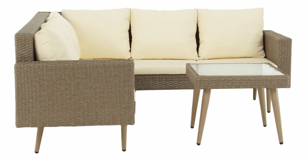 Zahradní ratanový set Trudura 