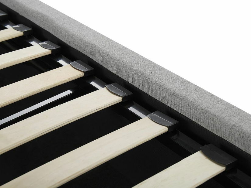 Manželská postel 160 cm Lorza (šedá)