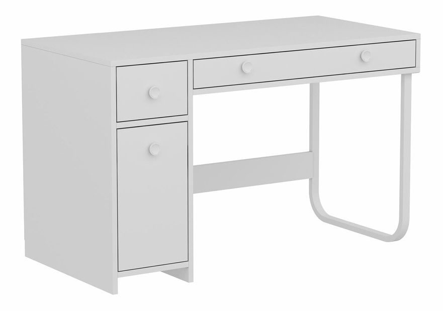 PC stolek Asilio (bílá)