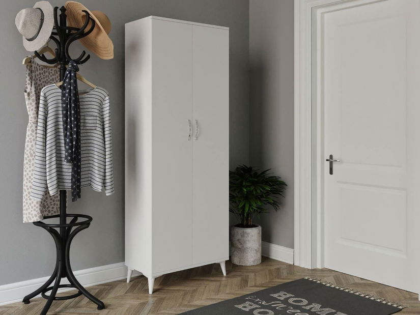 Botník (skříňka na boty) Bisaka 3 (bílá)