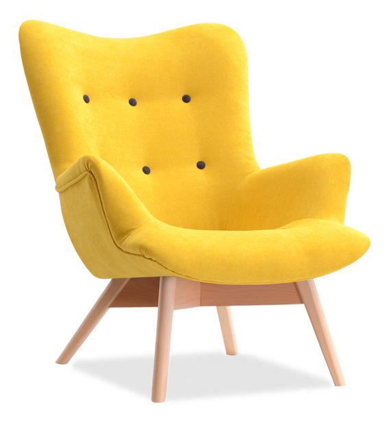 Designové křeslo Florentino (bílá)