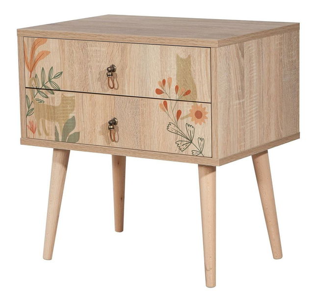 Noční stolek Sopatu 7 (vícebarevné)