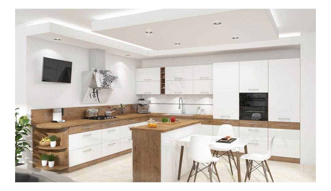 Dolní kuchyňská skříňka Virion 60 DK 210 2F (dub lancelot + bilá) *výprodej