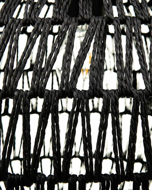 Závěsná lampa Manisa (černá)