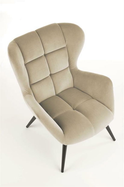 Designové křeslo Tawanna (béžová)