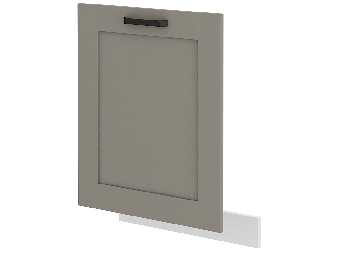 Dvířka na vestavnou myčku nádobí Lucid ZM 596 x 713 (claygrey + bílá)