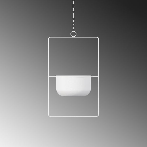 Dekorativní hrnec Prepare (bílá)