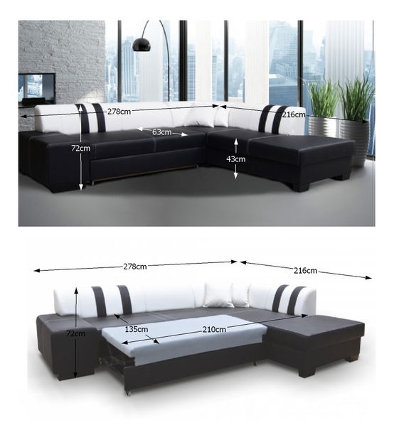 Rohová sedací souprava Pilton new (P)