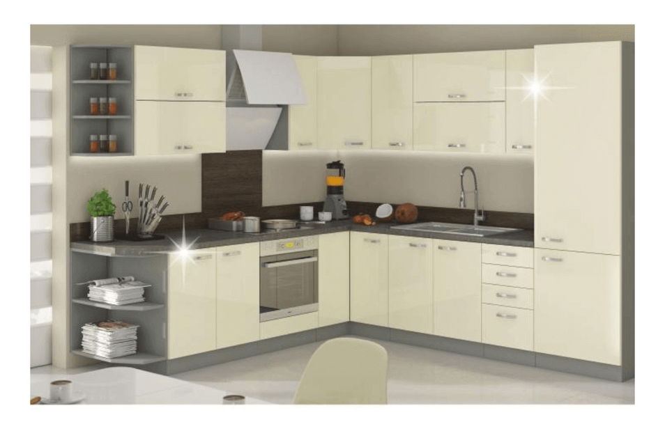 Horní kuchyňská skříňka, rohová Pleitton 60/60 NG 72