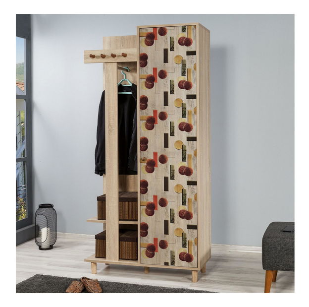 Předsíňová stěna Gardin 521 (dub sonoma)