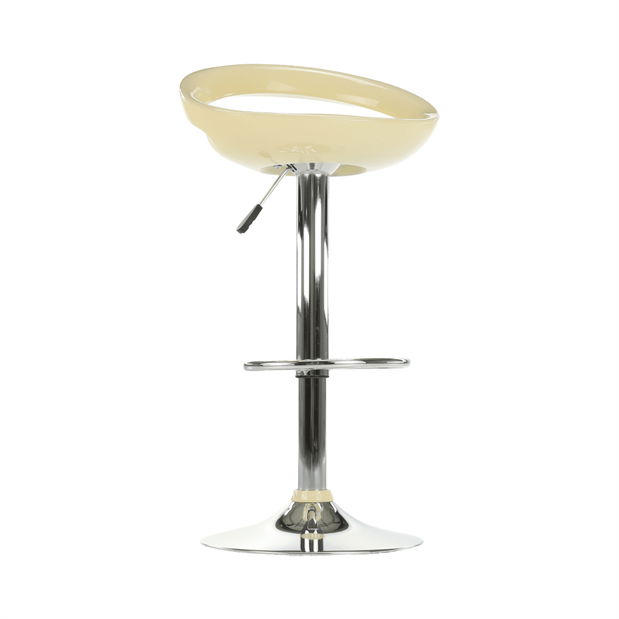 Barová židle Drymen Nove (béžová + chrom)
