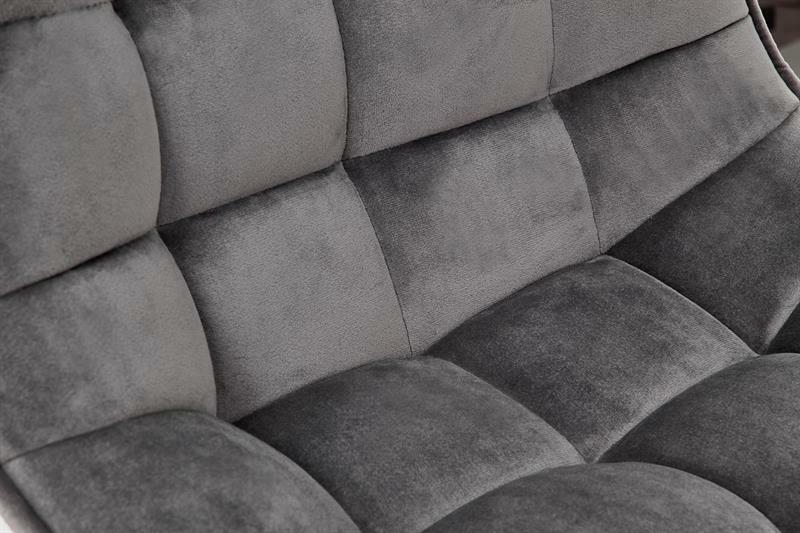 Barová židle Hertha (šedá)