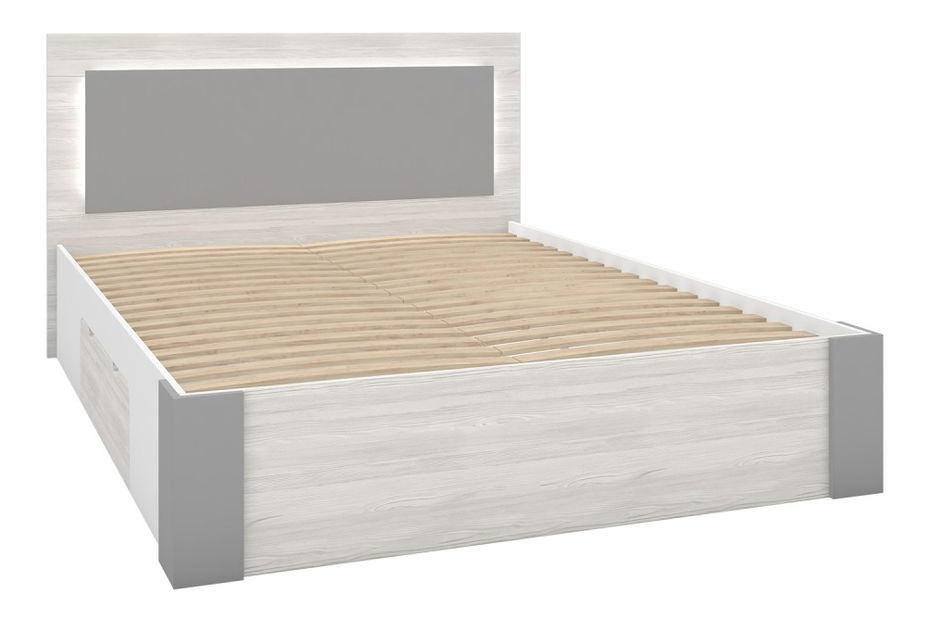 Manželská postel 160 cm Hyllo