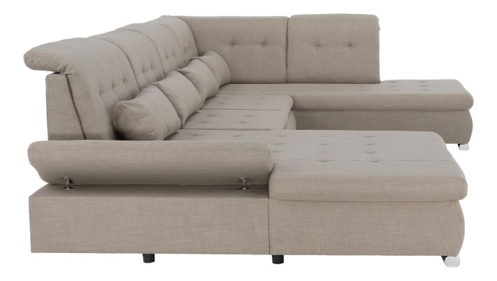 Rohová sedačka U Resta (béžová) (L)