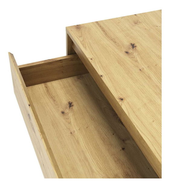 Komoda Brisas 4 (dub artisan + černá)