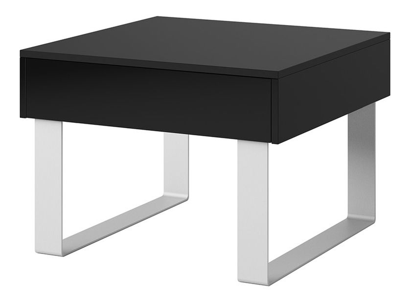 Konferenční stolek Calabria MS (černá matná + lesk černý)