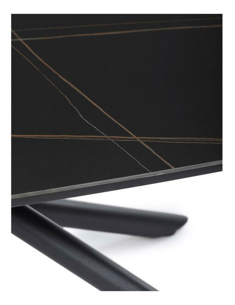 Konferenční stolek Apoyabamos (mramor černý)