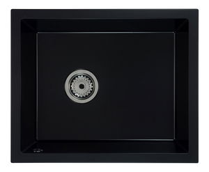 Kuchyňský dřez Filanis (černá) (bez otvoru pro baterii)