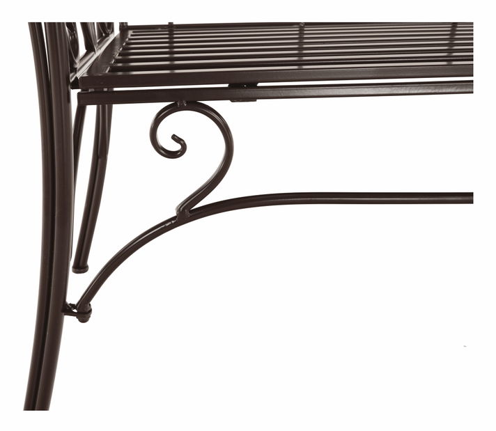 Zahradní lavička Entalia (hnědá)