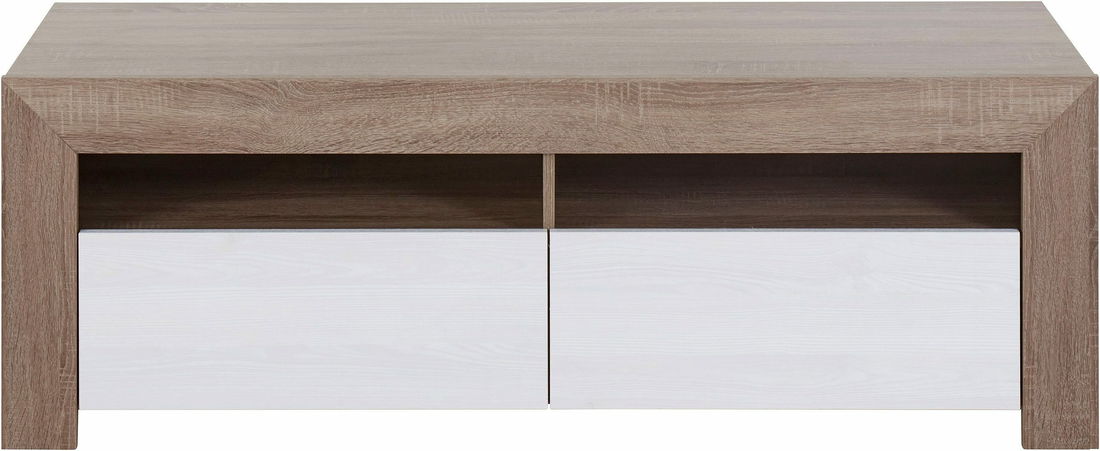 TV stolek Moses Typ 41 (modřín sibii + bílá)