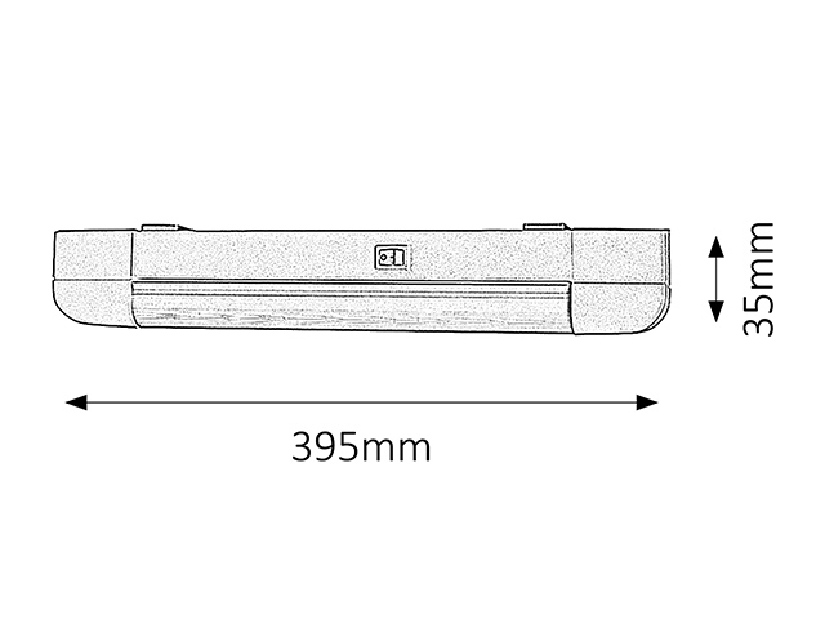 Podhledové svítidlo Band Light 2301 (bílá)