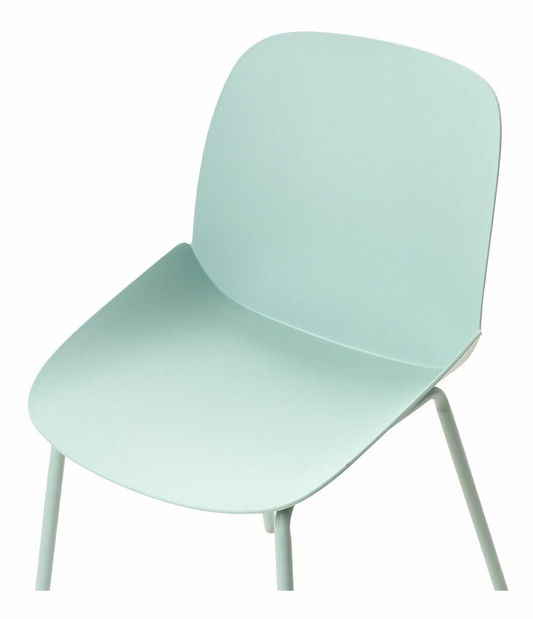 Set 2 ks jídelních židlí Milza (zelená)