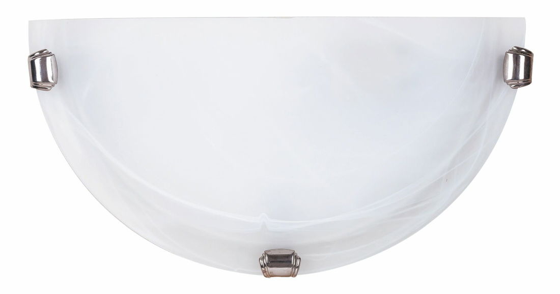 Nástěnné svítidlo Alabastro 3002 (rýžové kamenné sklo + chromové úchytky)