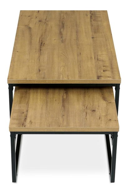 Set 2 konferenčních stolků Canguros (dub divoký)