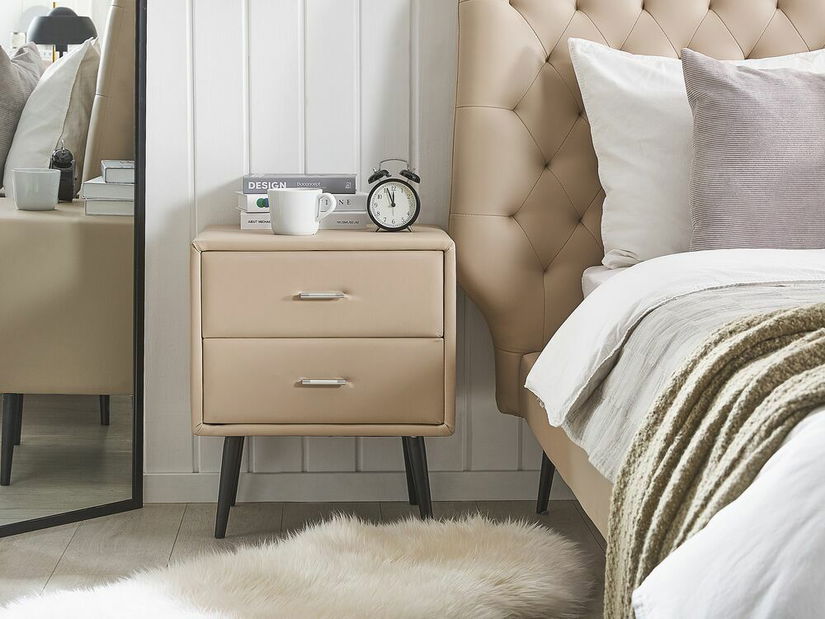 Noční stolek ESONNA (béžová)