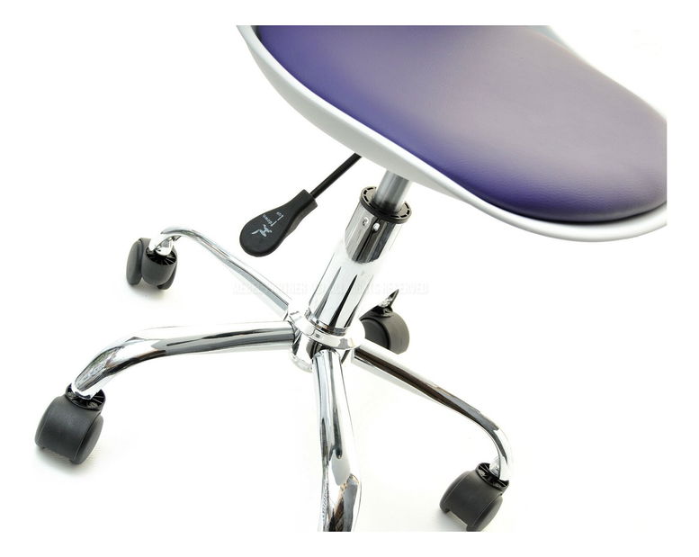 Židle Footy (fialová + chromová)