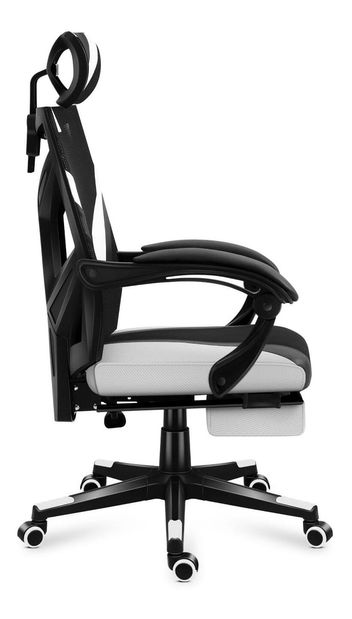 Herní křeslo Cruiser 5 (černá + bílá)