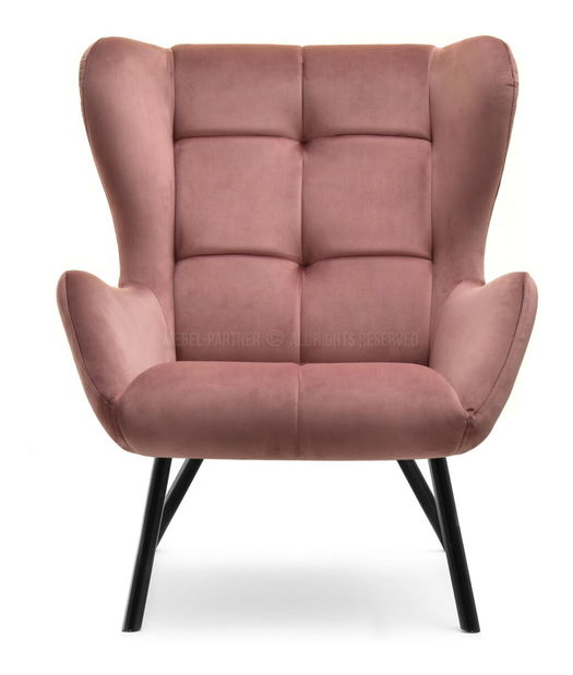 Designové křeslo Norweien (zlatá)