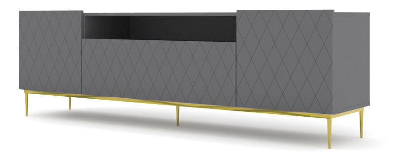 TV stolek/skříňka Dintanna 193 (grafit)