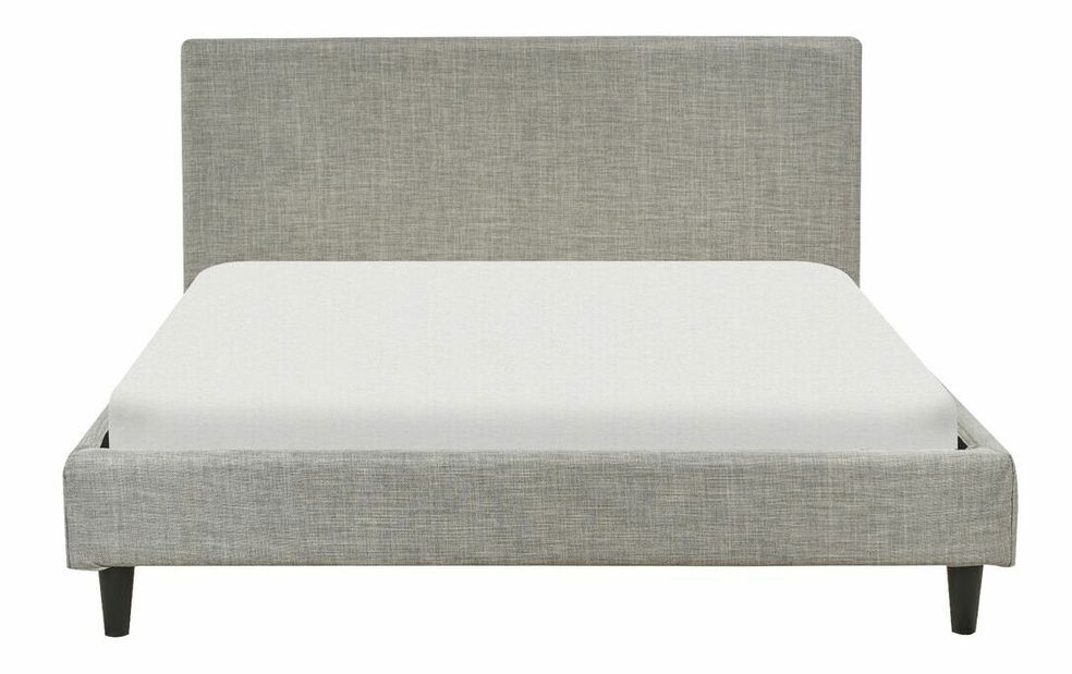 Manželská postel 140 cm Ferdinand (šedá) (s roštem)