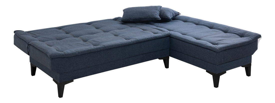 Rohová sedačka Santic (námořnická modrá)