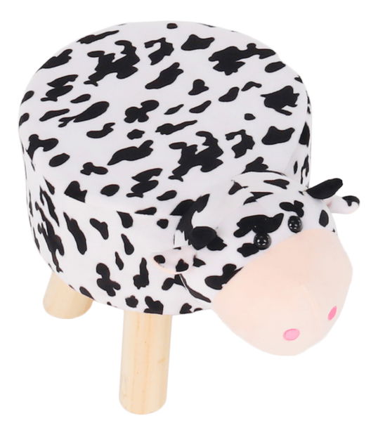 Taburetka Miley (bílá + černá)